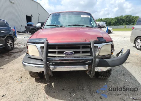 2000 Ford F150 из США, поврежденный, VIN 1FTZX1721YNA09515